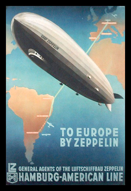 To Europe by Zeppelin